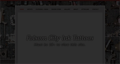 Desktop Screenshot of folsomcityinktattoos.com